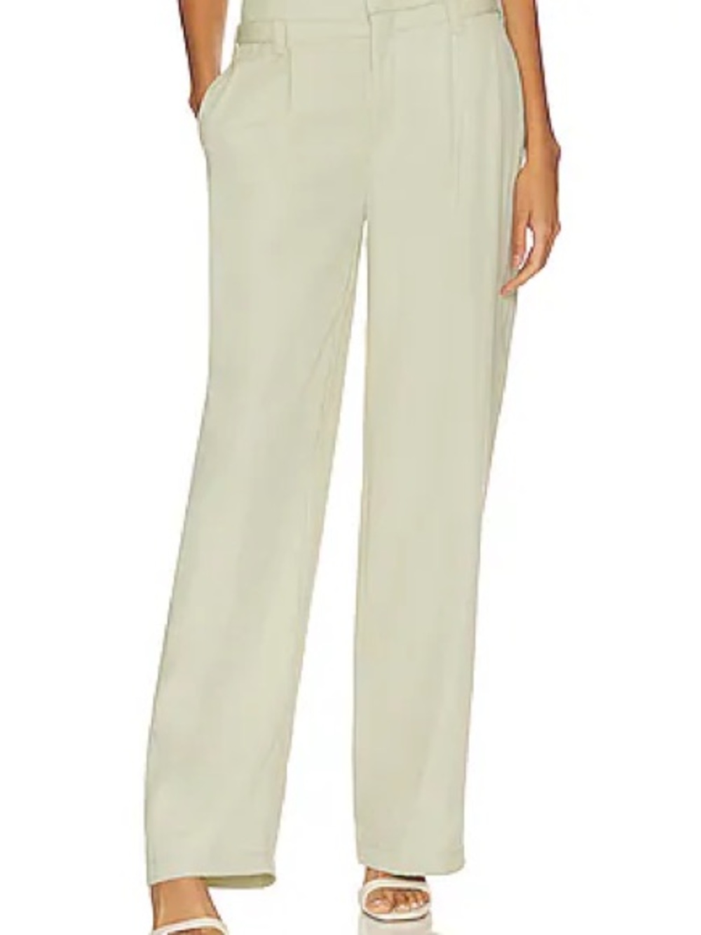 Free People Falling Out Trouser in Alfalfa